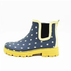 Transparentní dámské nízké módní gumové boty